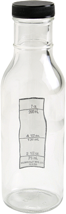 Botella graduada