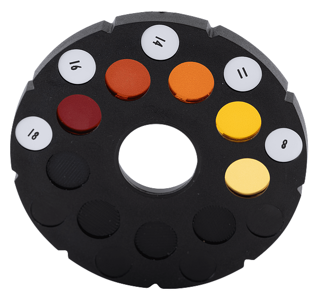 Rueda de color organica