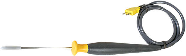 Termopar, sonda k, 4"