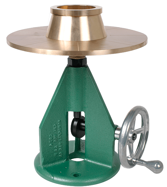 Mesa de flujo, accionada manualmente