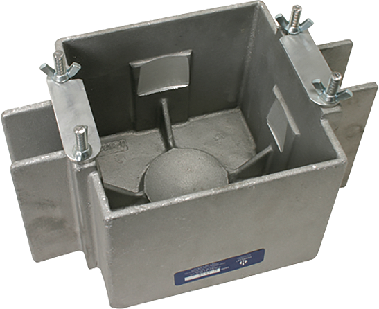 Portaherramientas para aparato de penetracion de bolas