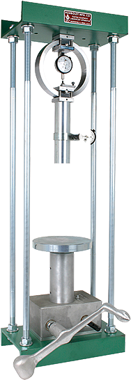 Prensa de carga mecanica CBR