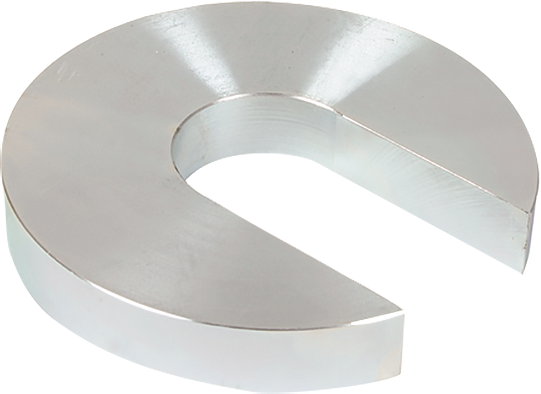 Pesas de sobrecarga ranuradas, 5 lb.