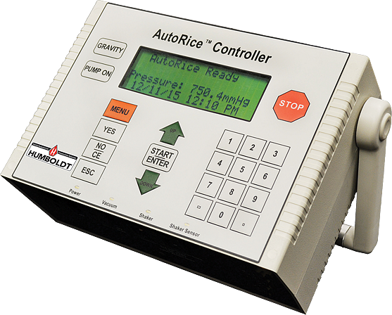 Controlador AutoRice para pruebas de arroz