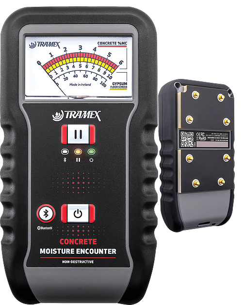 Concrete Encounter for Moisture Testing