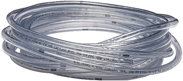 Tubing, 0.25" ID x 0.375" OD, 25ft.
