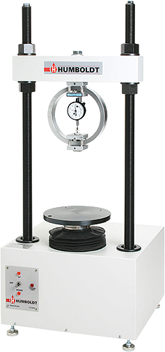 Bastidor de carga para pruebas marshall