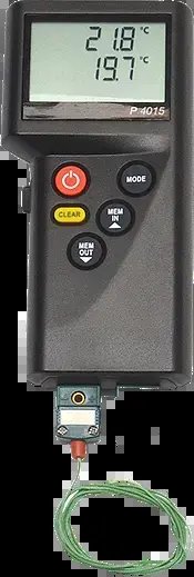 Termometro, termopar de precision tipo K