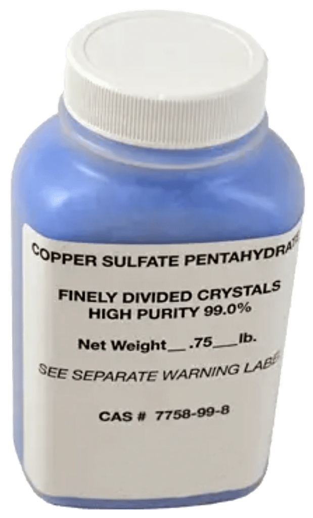 Sulfato de cobre, 12 oz