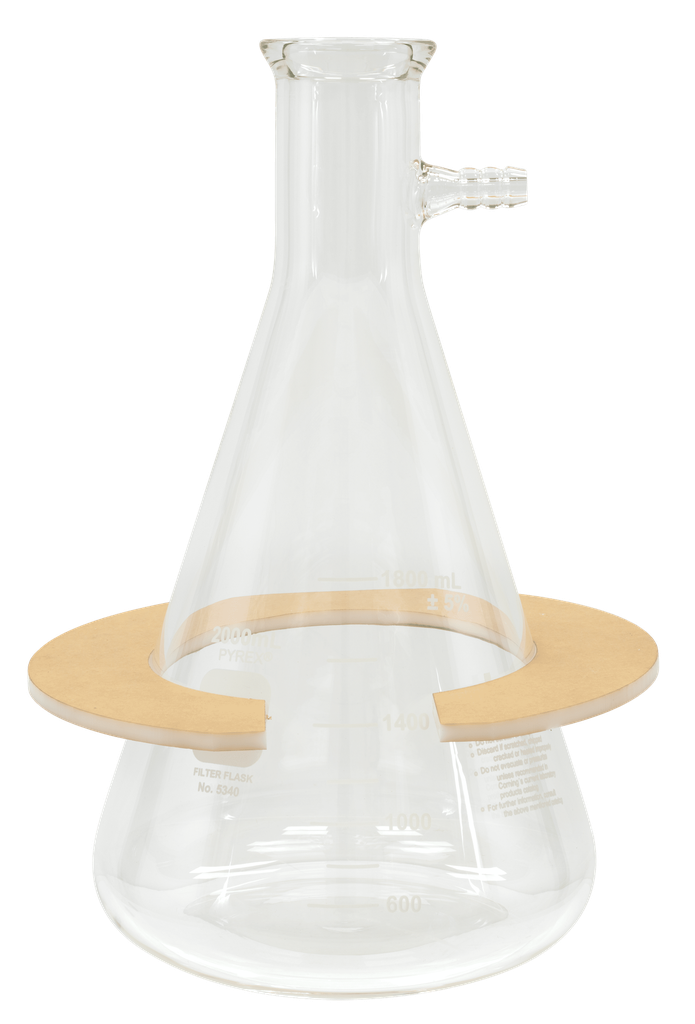 Accesorio de matraz desaireador para picnometro de vacio