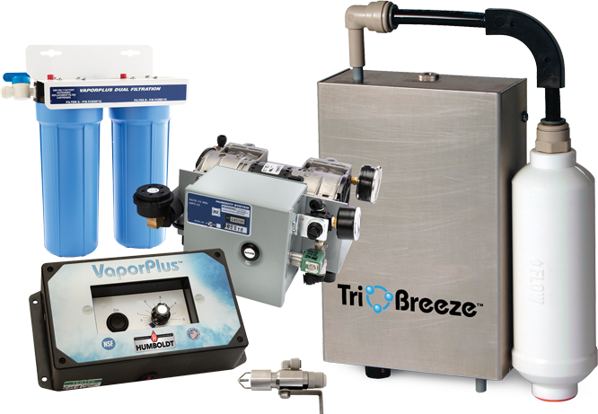 Sistema de humidificacion de salas de curado VaporPlus y TriOBreeze