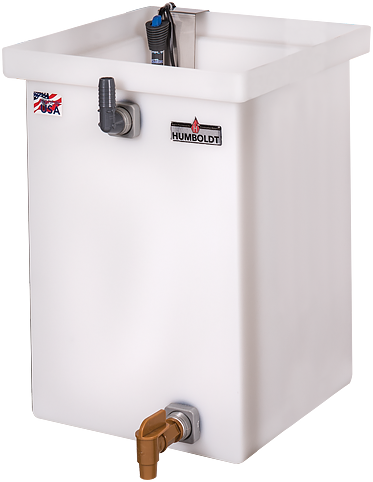 Tanque de gravedad especifica compacto, calentador, circulador, 120 v 60 hz