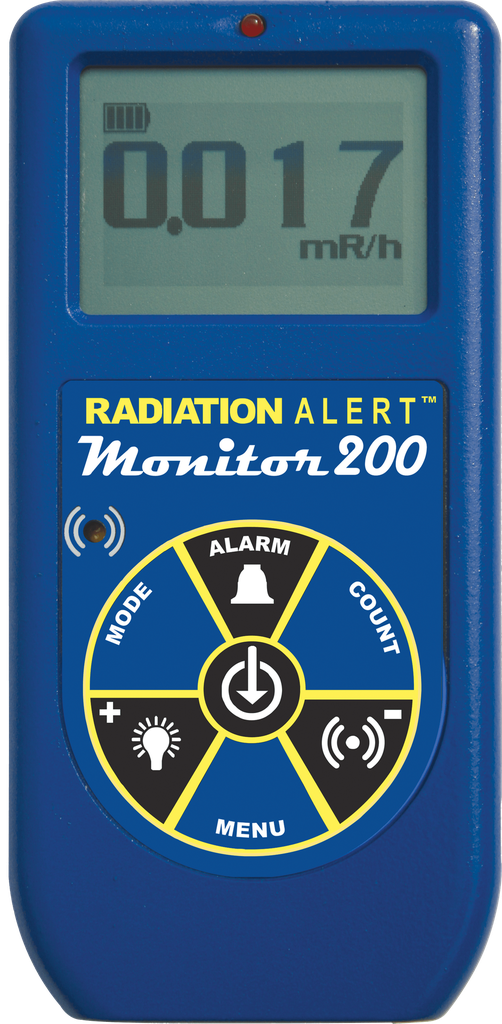 Medidor de radiacion digital