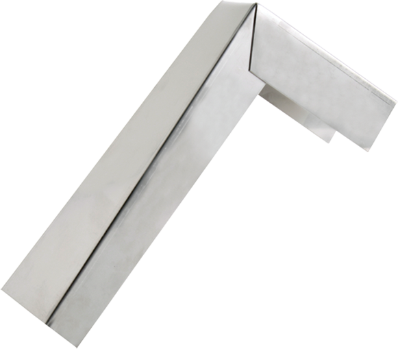 Escudo de acero inoxidable