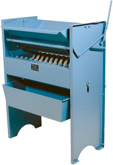 Divisor de canal fijo, diez canales, cada uno de 2-1/4 pulg. (57,2 mm) de ancho