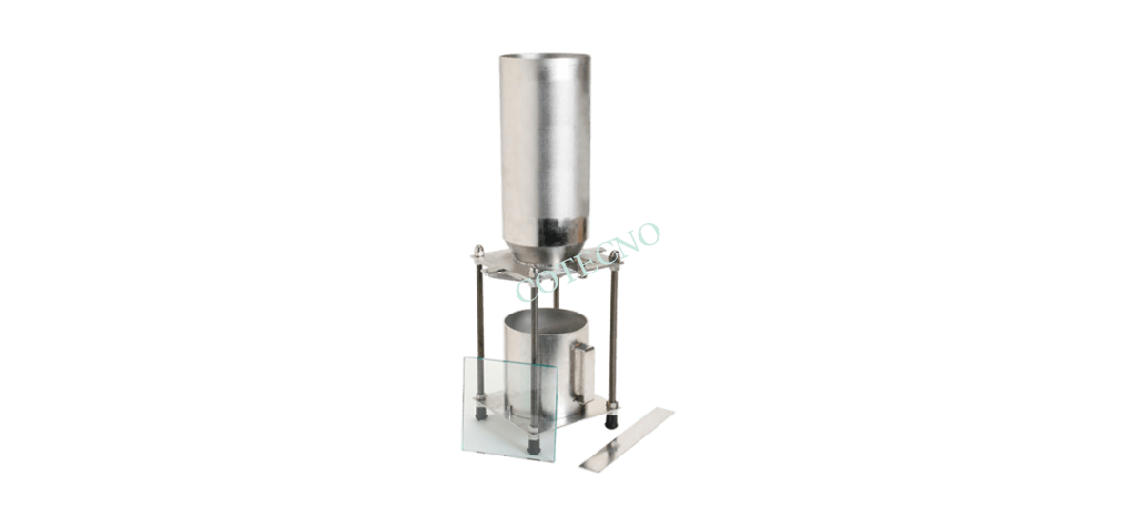 Aparato de contenido vacio, agregados gruesos