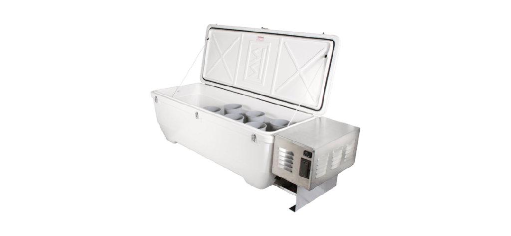 Caja de curado de hormigón, de lujo