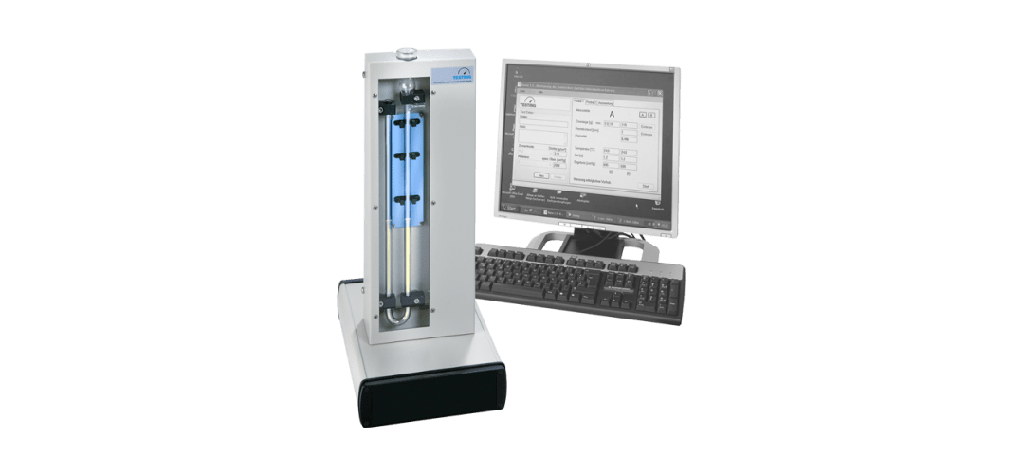 Aparato Blaine, controlado por PC