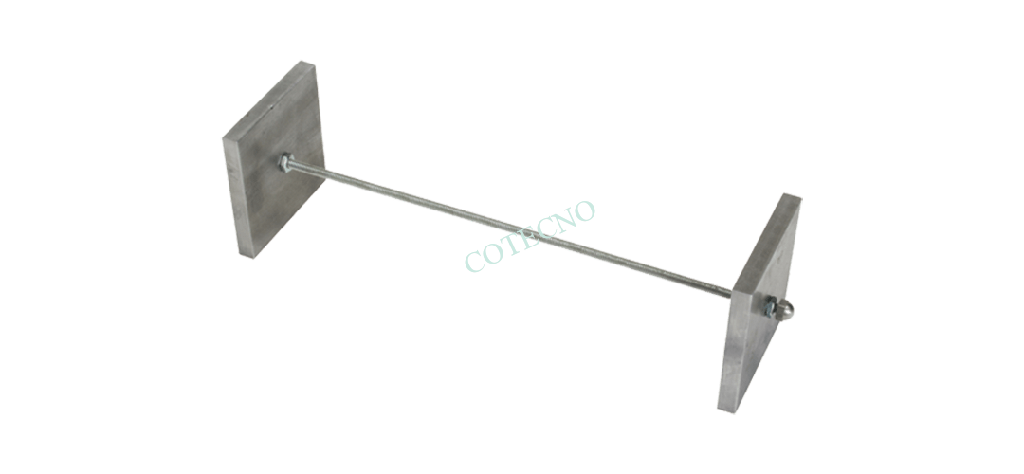 Jaula de sujeción para molde de barra de prueba, 3" x 3" x 10"