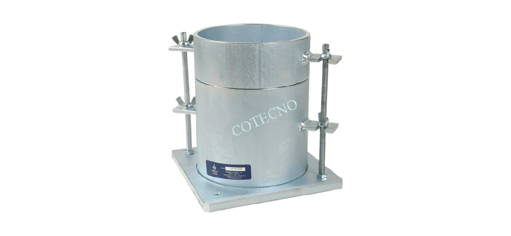 Molde de compactación de suelo, 6"