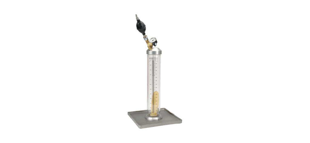 Voluvessel, capacidad de 1/13 de pie cúbico (2230 ml).
