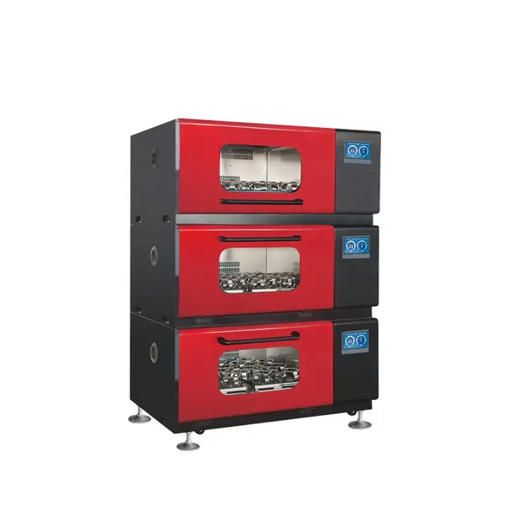 Incubadora con agitacion apilada de gran capacidad