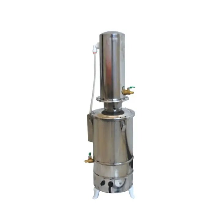 Destilador de agua con control automático
