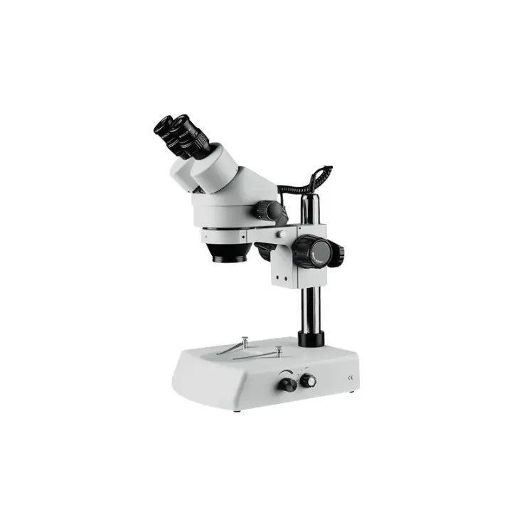 Microscopio estereoscopico con zoom binocular/trinocular 0.7X-4.5X