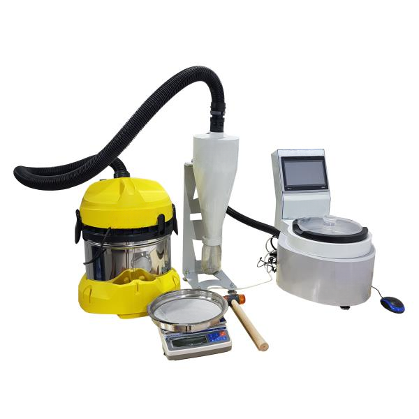 Dispositivo de tamizado al vacio - tamizadora de chorro de aire alpine