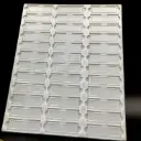 Bandeja para guardar y secar portaobjetos (36 un)