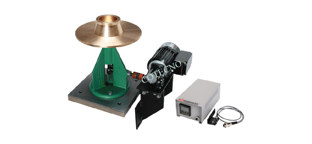 Mesa de flujo, motorizada, con contador, 220V 50Hz