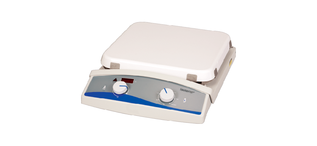 Agitacion con placa caliente, control digital, 10'' Sq 220V