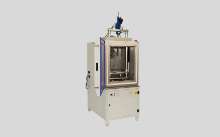 Máquina de prueba servohidráulica universal de 25Kn con gabinete de temperatura