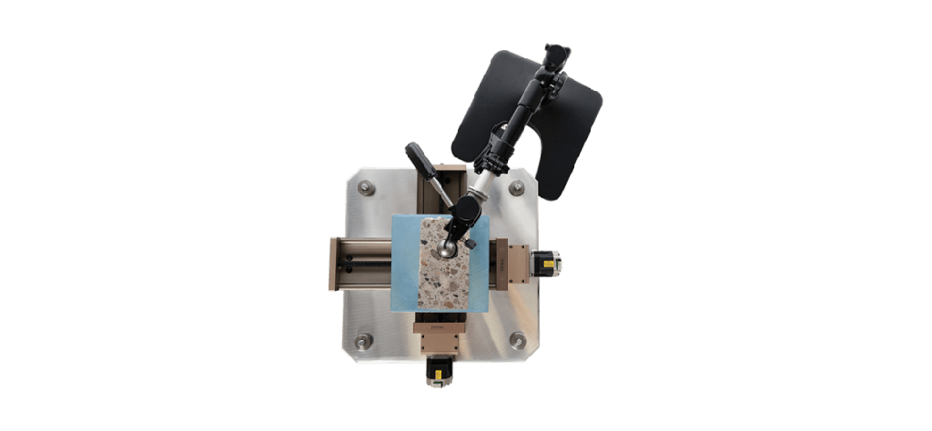 Maquina transversal lineal ASTM C457 metodo de prueba b 220 v, 50/60 hz