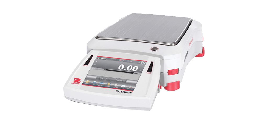 Balanza de precisión Ohaus Explorer, 4200 g x 0,01 g - Calibración interna 220 V 50/60 Hz