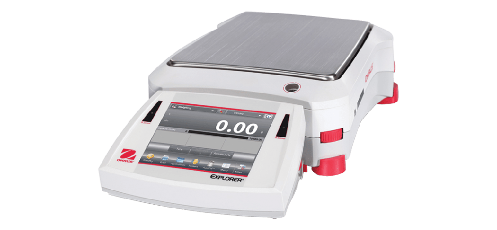 Balanza de precisión Ohaus Explorer, 10200 g x 0,01 g - Calibración interna 220 V 50/60 Hz