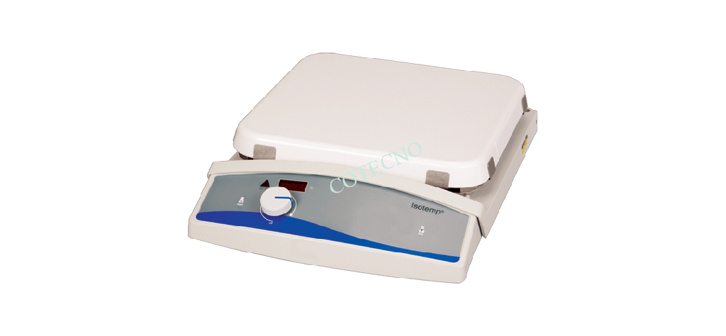 Placa calefactora basica, 10'' cuadrados, 230 v 50/60 hz temperatura maxima 400 c (752 f)