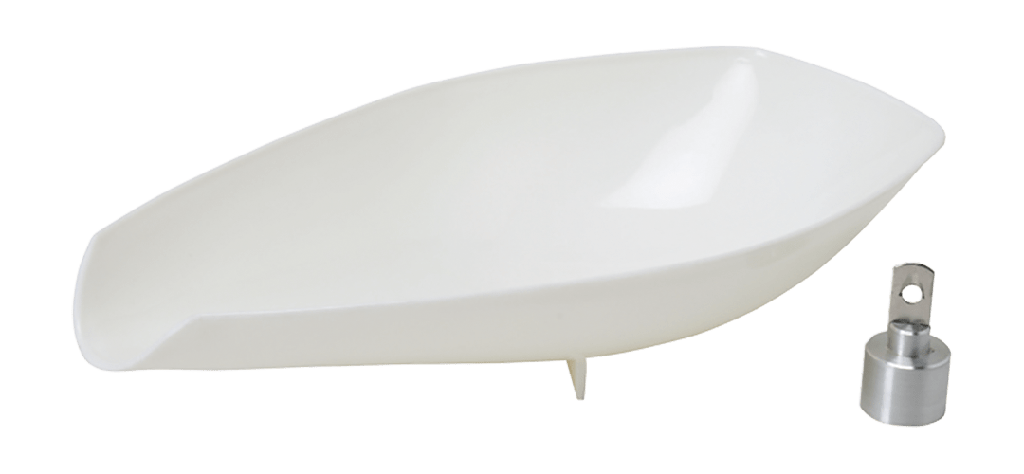 Cuchara (polipropileno) y contrapeso, 125 g