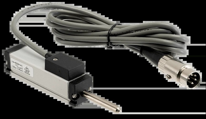 Transductor de potenciómetro lineal, 0,4 pulgadas (10 mm)