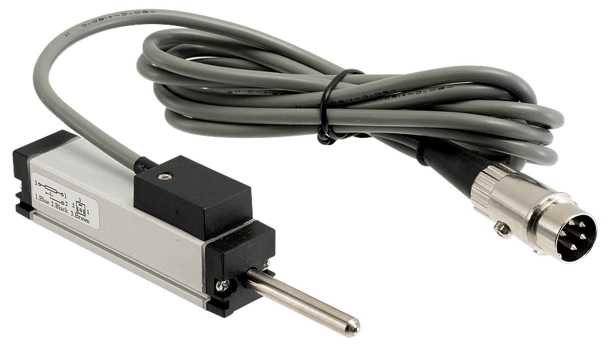 Transductor de potenciometro lineal, 0,4 pulgadas (10 mm)