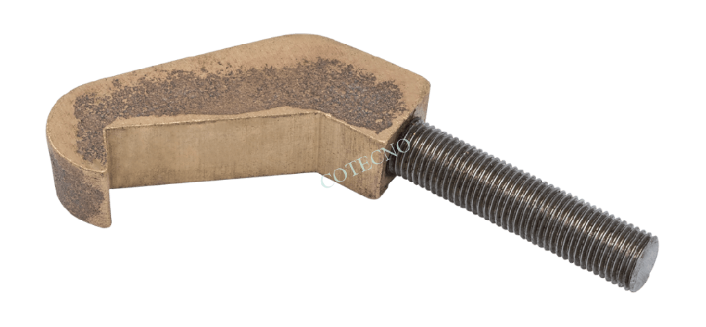 Abrazadera con perno