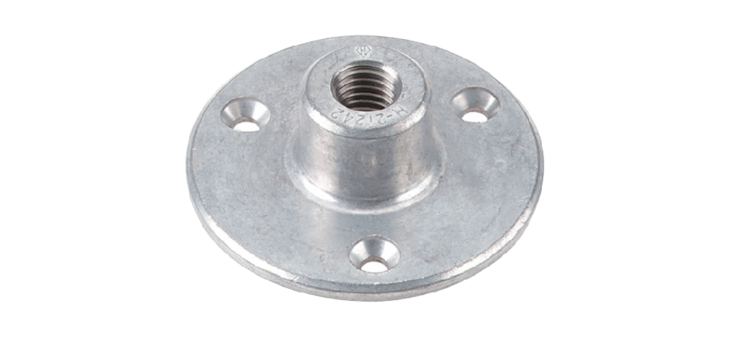 Placa base roscada 1/2-13