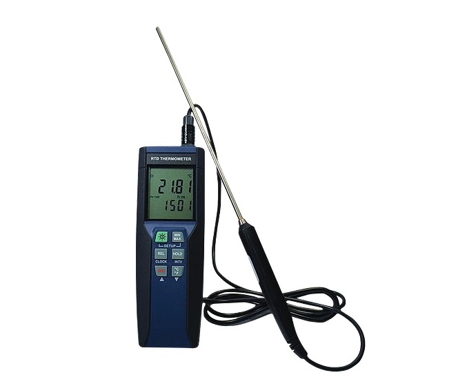 RTD, -100/400C y -148/752F X 0,01C/0,02F (incluye CTTPR04), calibrado