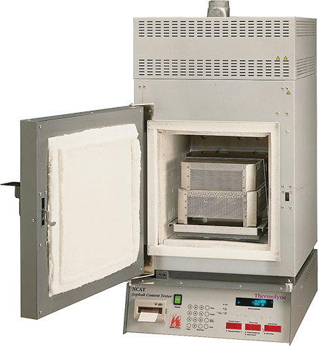 Horno de ignicion con contenido de asfalto NCAT unicamente, 240 v 50/60 hz CE