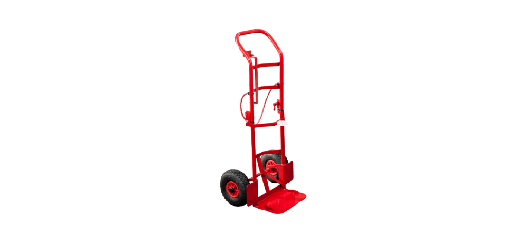 Carro de transporte para deflectómetro