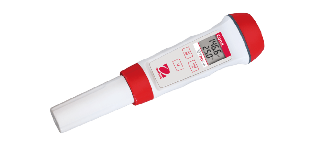 Pluma de conductividad, 0-1999 µs/cm