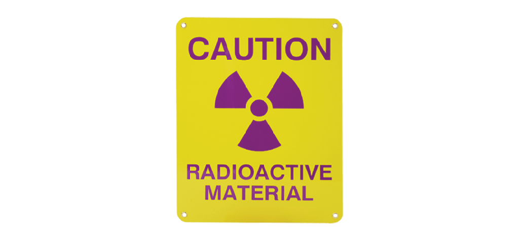 Señal, Precaución Material Radiactivo