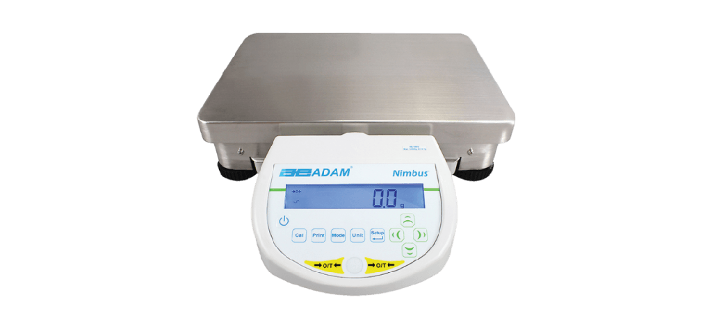 Balanza de precisión de sobremesa de alta capacidad Adam Nimbus, 12 kg x 0,1 g, 220 V 50/60 Hz