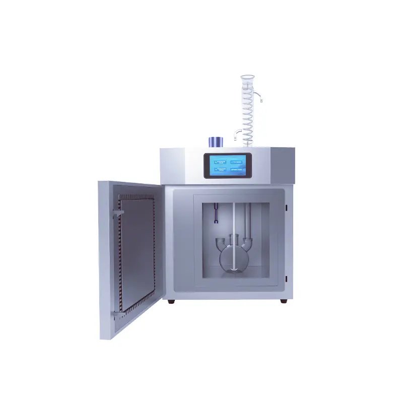 Sistema de síntesis y extracción por microondas, ultrasonido y UV Solo personas*1