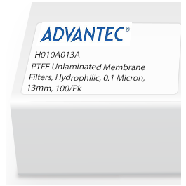 Advantec Unlaminated PTFE Hydrophilic Membranes